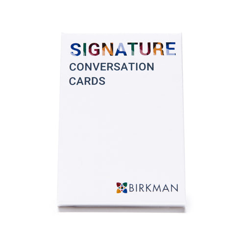 Signature Conversation Cards
